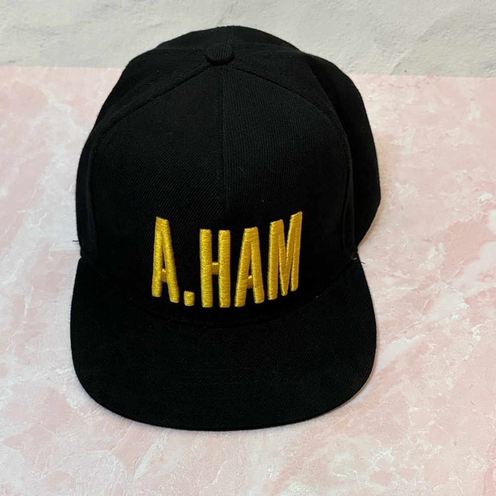 Hamilton the Musical Black and Gold Kids Hat